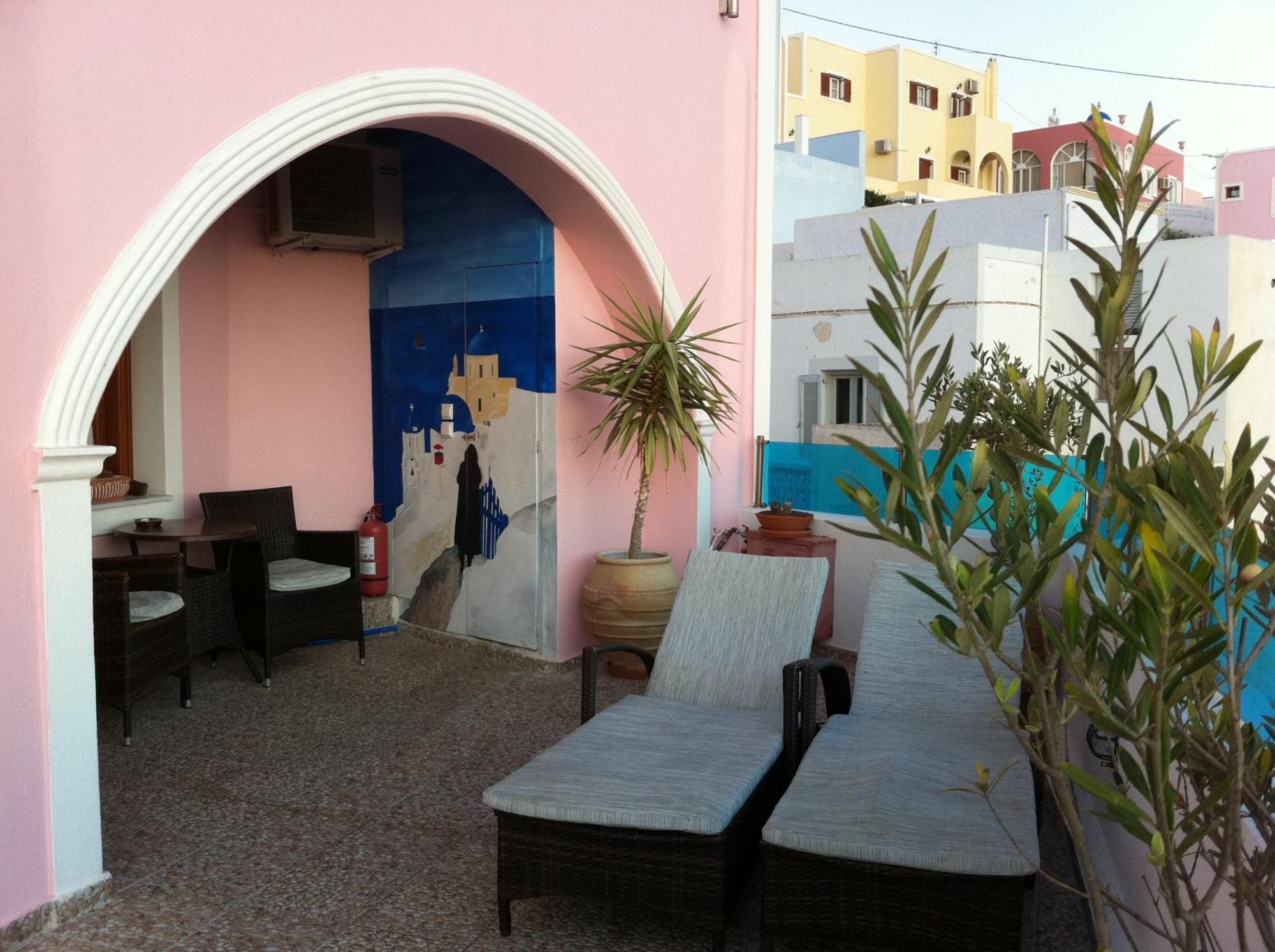 Nectarios Villa - Studios & Suites Adults Only Fira  Exterior foto